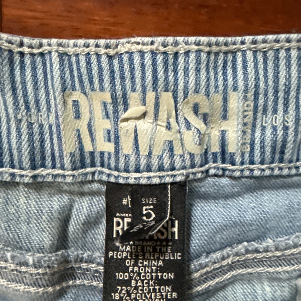 Jean High Rise Shorts - Picture 3 of 4